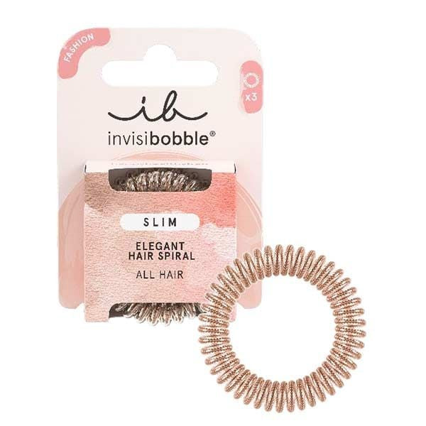 Invisibobble Slim Hair Elastic Bronze Me Pretty X3