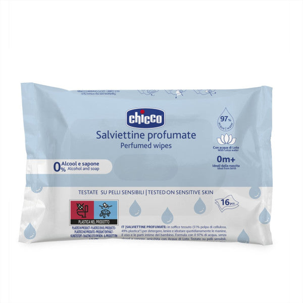 Chicco Scented Wipes X16 0M+