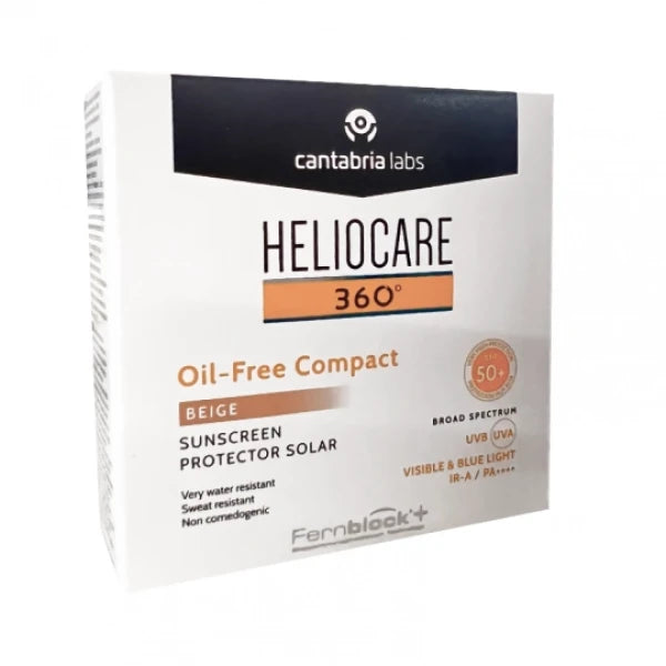 Heliocare 360º Oil-Free Compact SPF 50 + Beige 10g