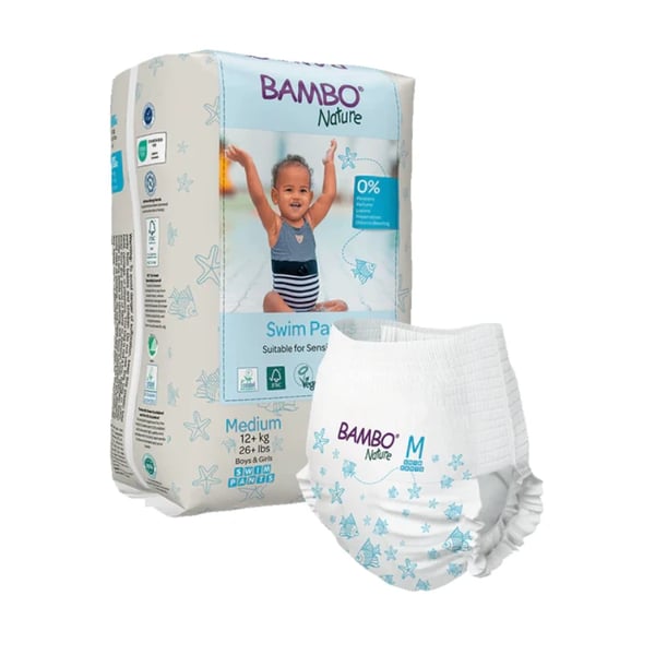 Bambo Nature Swim Diapers M (12kg+) X12