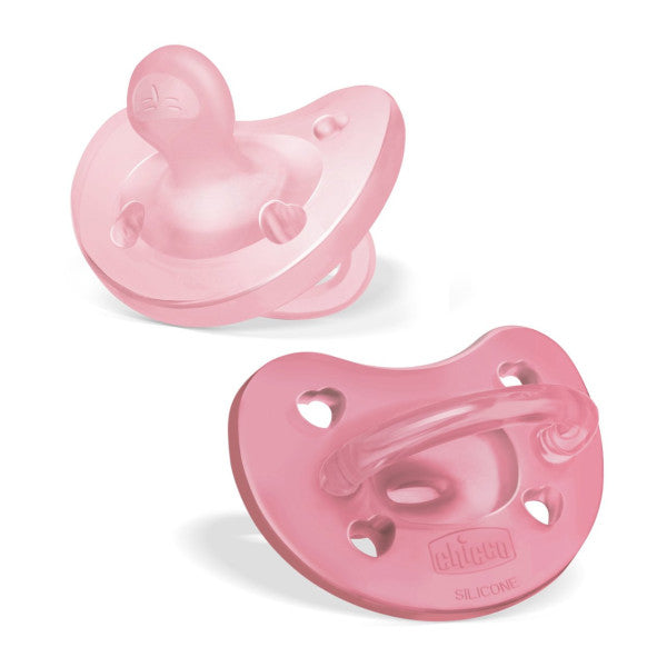 Chicco PhysioForma Pacifiers Soft Pink 6-16M