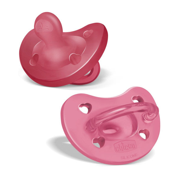 Chicco PhysioForma Pacifiers Soft Pink 16-36 X2