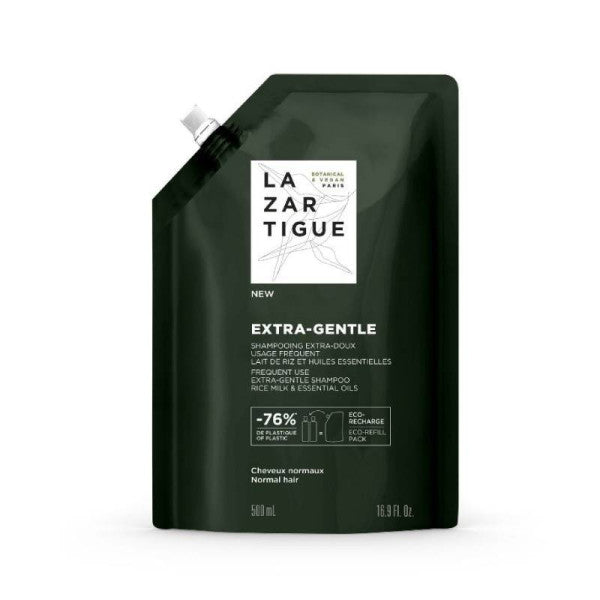 Lazartigue Extra-Gentle - Frequent Use Shampoo Refill 500ml