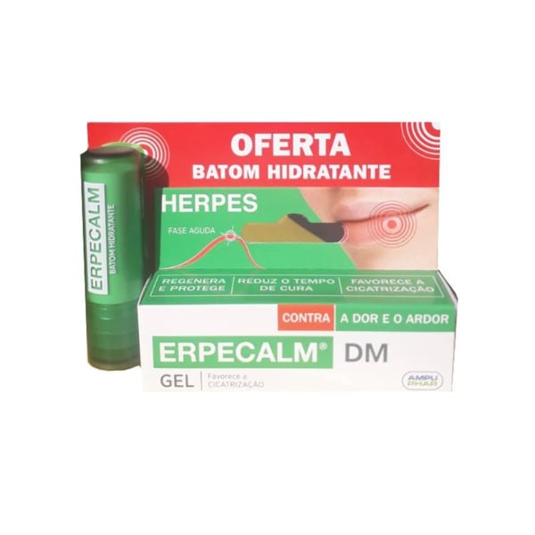 Erpecalm DM Gel 8ml + Moisturizing Lipstick offer
