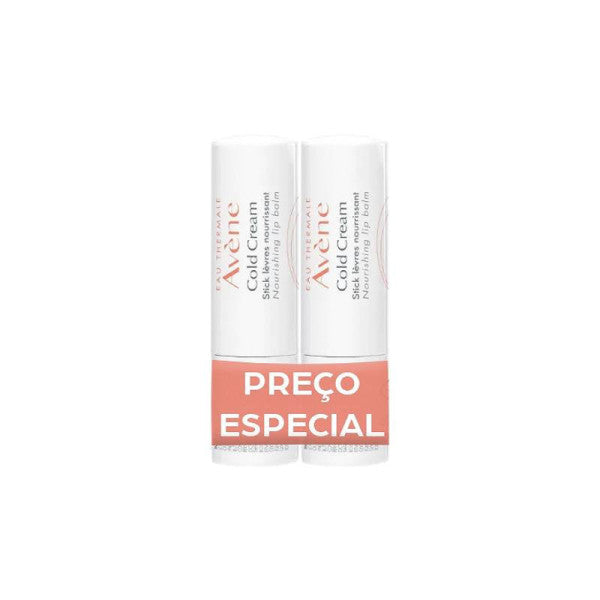 Avène Cold Cream Lip Balm Intense Nutrition Stick Duo