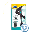 Scholl Compression Socks Light Legs Leotard 60 Denier Black XL