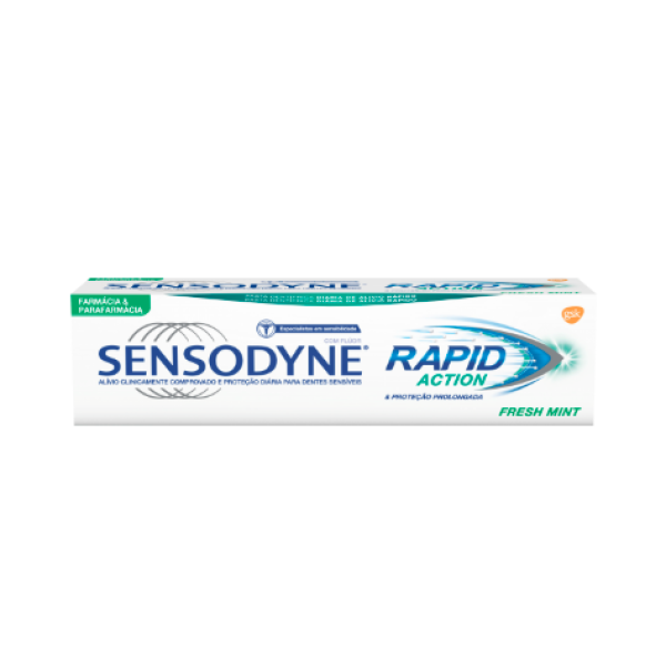 Sensodyne Rapid Action Fresh Mint Toothpaste 75ml