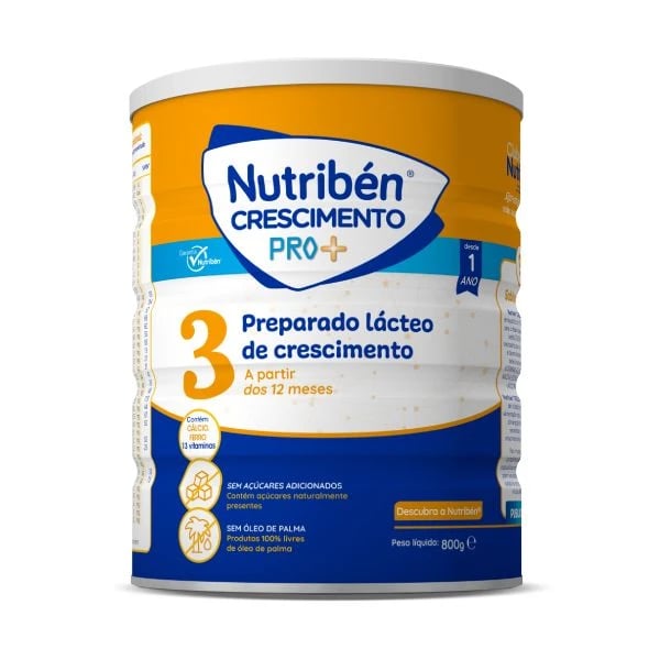 Nutribén Growth Pro+ Milk 3 800g