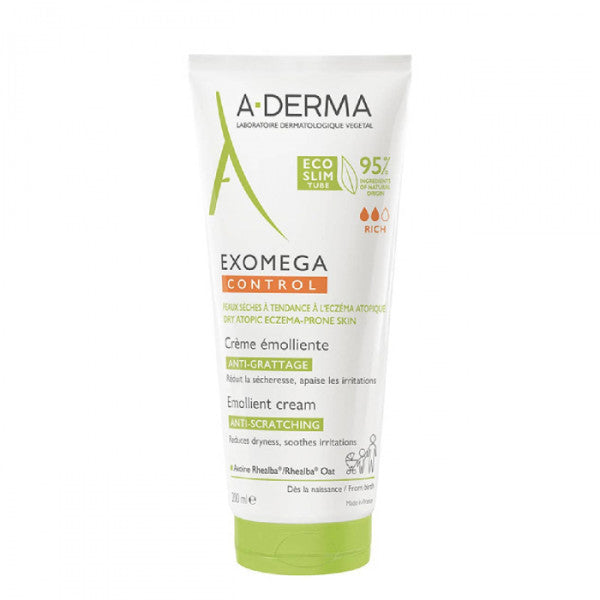 A-Derma Exomega Control Emollient Cream 200ml