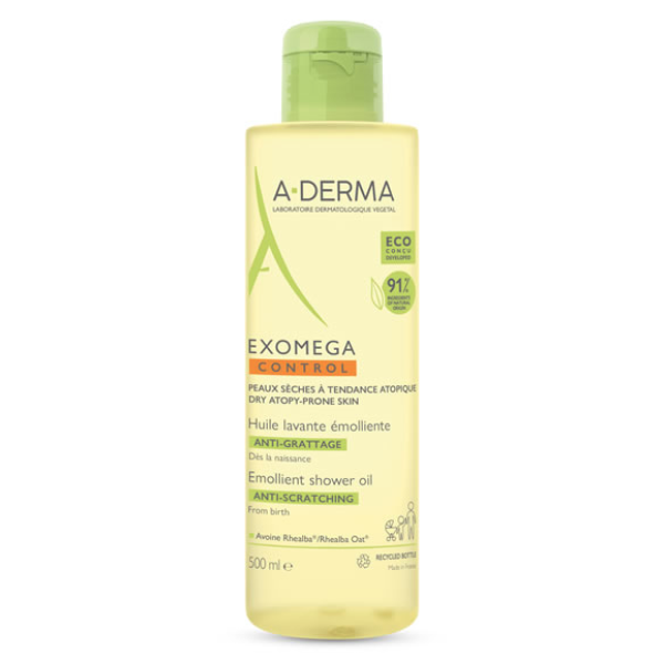 A-Derma Exomega Control Shower Oil 500ml