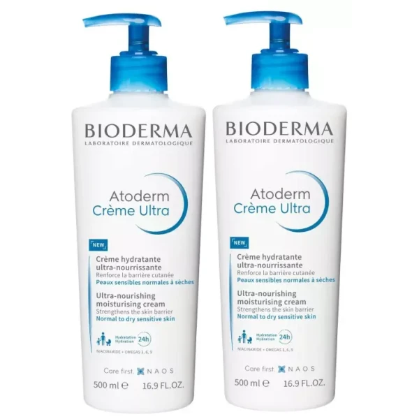 Bioderma Atoderm Ultra Scented Cream Duo 2x500ml