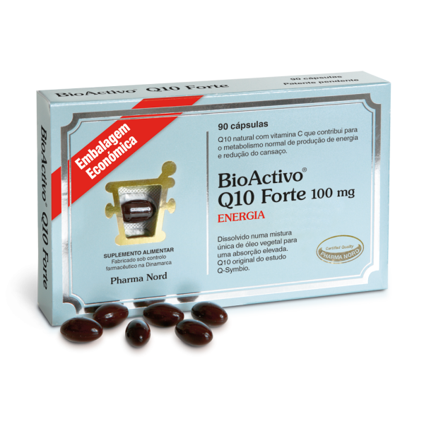 BioActivo Q10 Forte 100mg Capsules x90