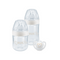 Nuk Silicone Pacifier Pack Genius T1 0-6M + Nature Sense Bottles with Silicone Teat