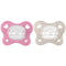 Chicco Physio Forma 듀얼 소프트 젖꼭지 핑크/베이지 6-16M