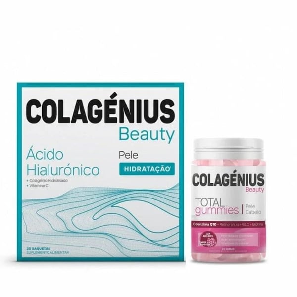 Colagénius Pack Beauty Hyaluronic Acid + Colagénius Beauty Total Gummies