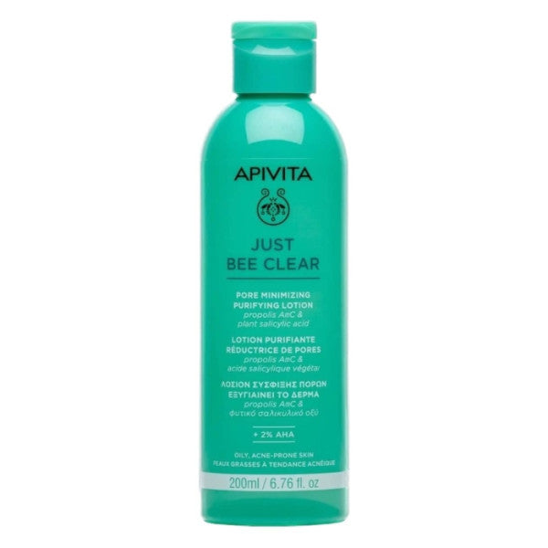 Apivita Just Bee Clear Purifying Pore Minimizing Lotion 200ml