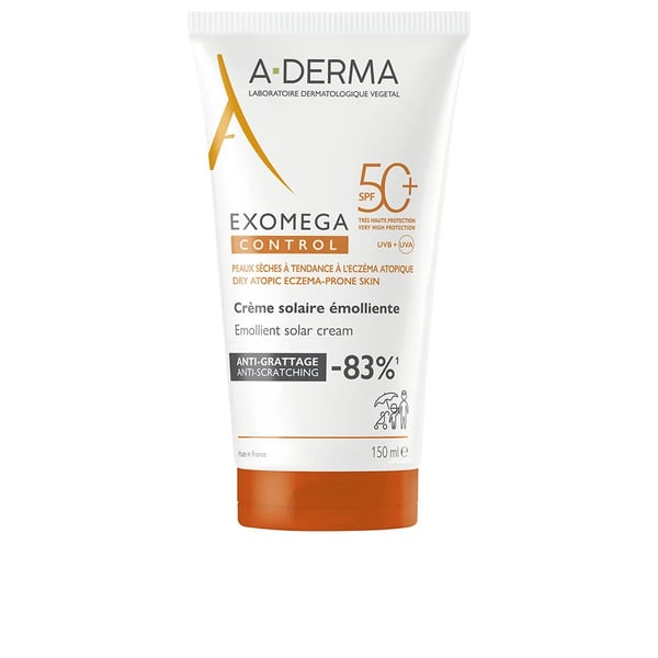 A-Derma Exomega Emollient Sun Cream SPF50+ 150ml