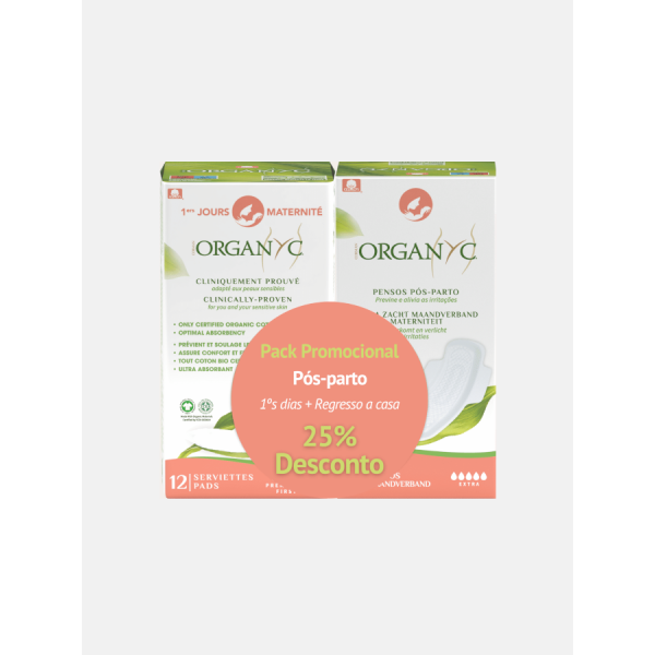 Organyc Postpartum Pack 25% Discount