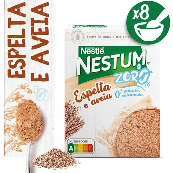 Nestlé Nestum Zero% Spelled/Oats 250G