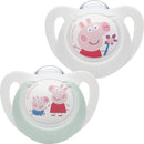 Nuk Star Peppa Pig Silicone Pacifier 18-36M