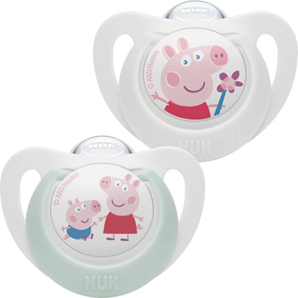 Nuk Star Peppa Pig Silicone Pacifier 18-36M