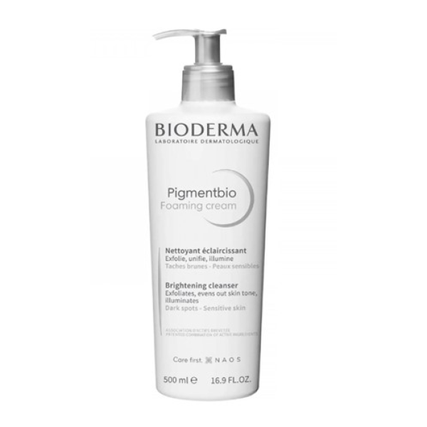 Bioderma Pigmentbio Foaming Cream - Exfoliating Hygiene 500ml Special Price
