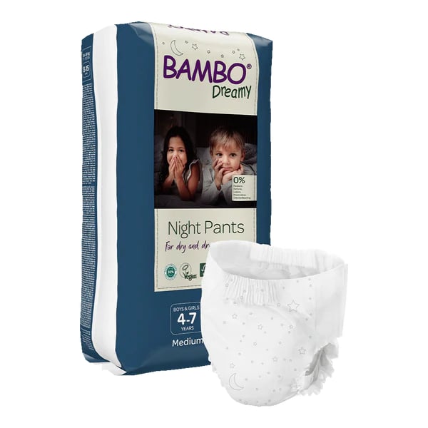 Bambo Dreamy Night Diapers M (4-7 Years) X10