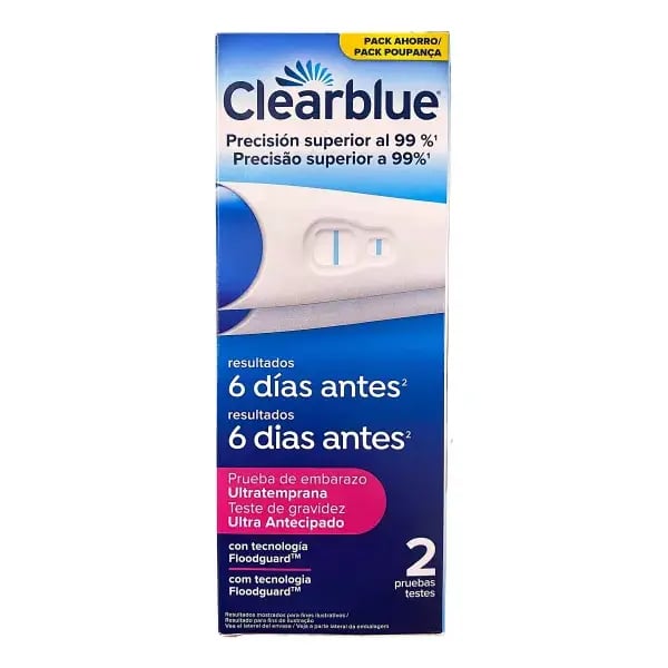 Clearblue Ultra Early Pregnancy Test - 6 Days x2