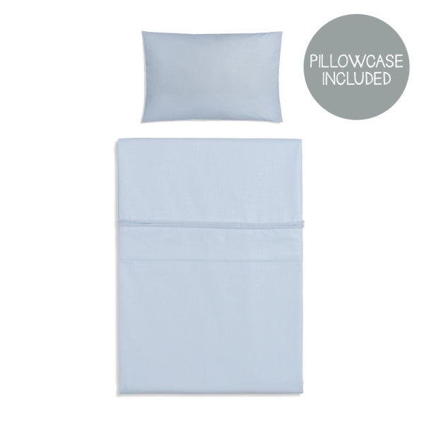 Babys Only Soft Cotton Powder Blue Duvet Cover