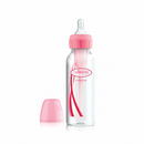 Dr. Browns Baby Bottle Options Pink Silicone Teat 250ml