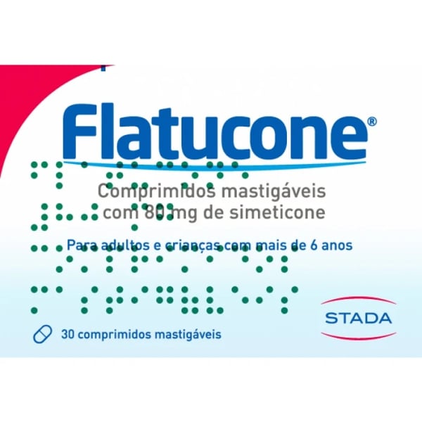 Flatucone Chewable Tablets 80mg X30