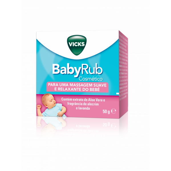 Vicks Babyrub Soothing Moisturizing Ointment 50g