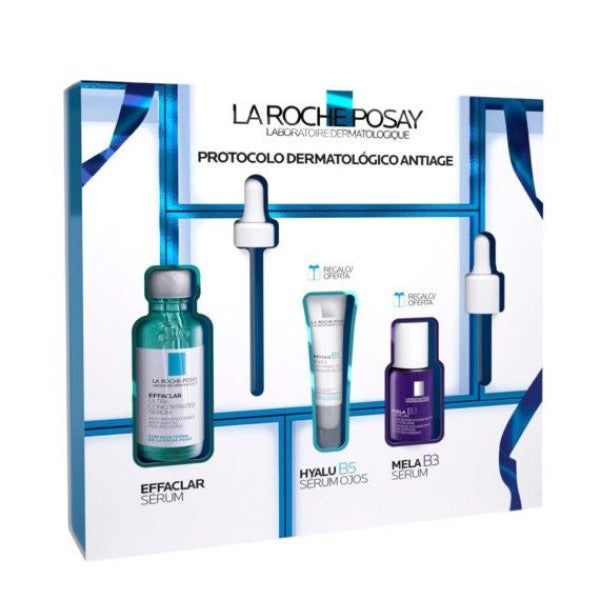 La Roche Posay Gift Set - Effaclar Antiage Dermatological Protocol