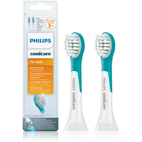 Philips Sonicare Kids Electric Toothbrush Refills +3A x2