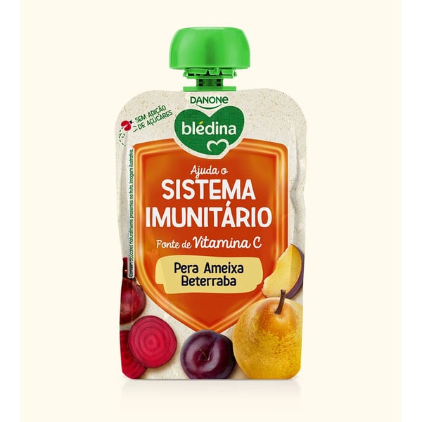 Blédina Immune System Sachet - Pear Plum Beetroot 100G