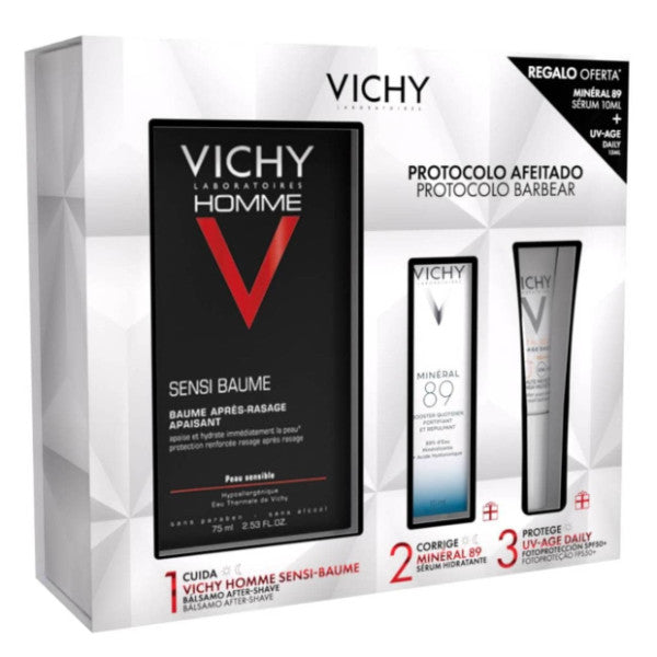 Vichy Men's Shaving Protocol Gift Set