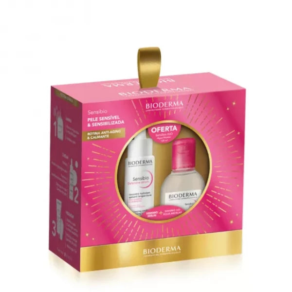 Bioderma Sensibio Gift Set - Anti Aging and Soothing Routine