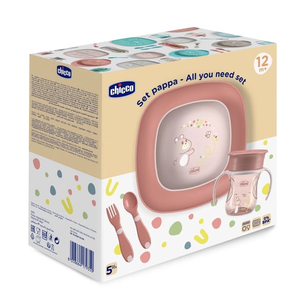 Chicco Pink Papaya Set 12M+