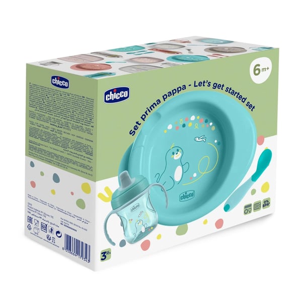 Chicco Blue Pope Set 6M+