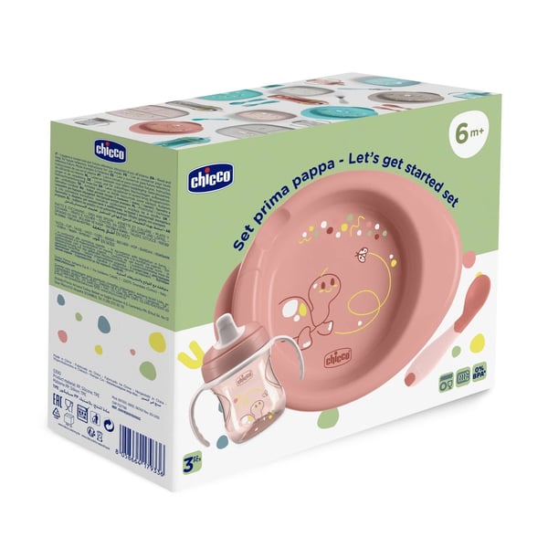 Chicco Pink Papaya Set 6M+