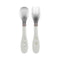 Chicco Gray Stainless Steel Cutlery Set 18M+