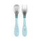 Chicco Blue Stainless Steel Cutlery Set 18M+