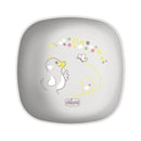 Chicco Bowl with Lid Gray 6M+