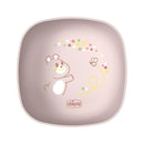 Chicco Bowl with Lid Pink 6M+