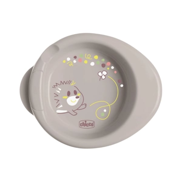 Chicco Thermal Plate Gray 6M+