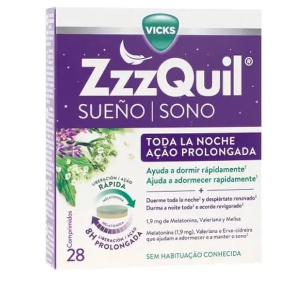 Zzzquil Sleep Extended Action X28