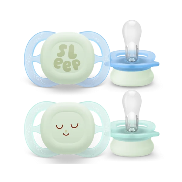Philips Avent Ultra Start Decorative Pacifier Blue/Green 0-2M