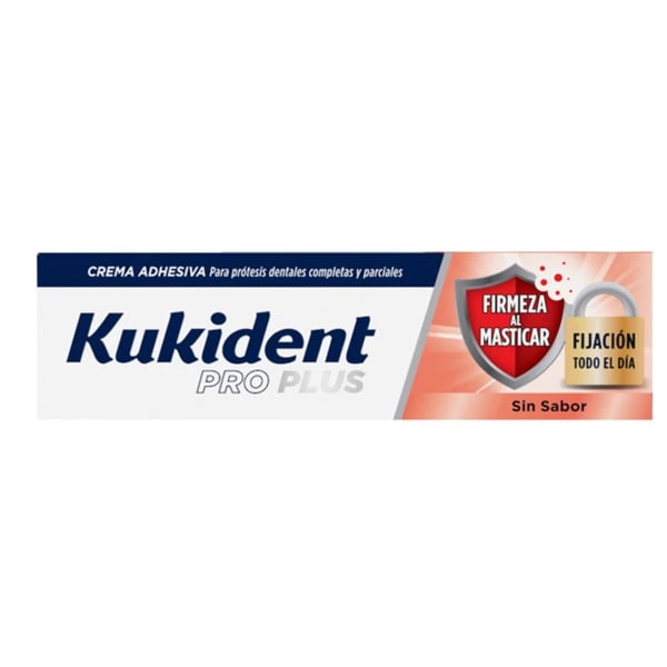 Kukident Pro Plus Firming Chew Flavorless Adhesive Cream 57G