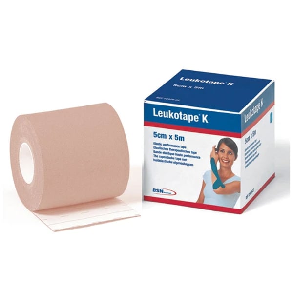 Leukotape K Kinesiological Tape Beige 5CM X5M