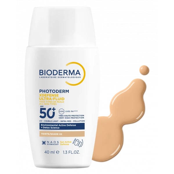 Photoderm Bioderma XDefense Ultra-Fluid SPF50+ Clear 40ml